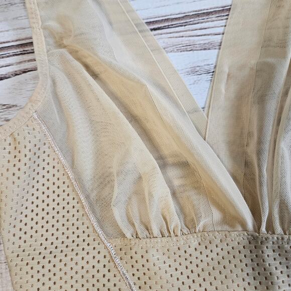 Shein Nude Mesh Body Shapewear sz Large - Picture 5 of 6